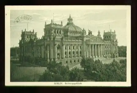 Berlin. Reichtagsgebäude