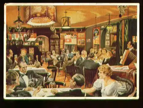 Berlin. "Tauerne" Deutsch Italienisches Restaurant