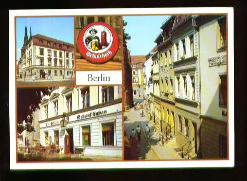 Berlin. Gaststätte "Zur Rippe" Am Nikolaikirchplatz