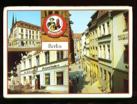 Berlin. Gaststätte "Zur Rippe" Am Nikolaikirchplatz