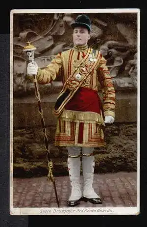 State Drummer 3rd Scots Guards.