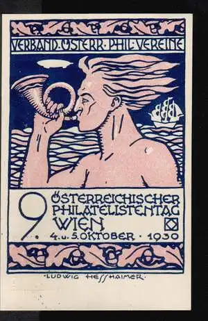 9 Oesterreichischer Philatelistentag. Wien 1930
