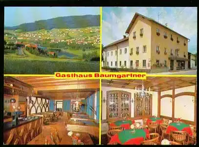 Chamerau. Bay. Wald. Gasthaus und Metzgerei "Bäcker Wirt"