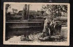 Bayreuth. Gruss aus der Garnisonstadt.