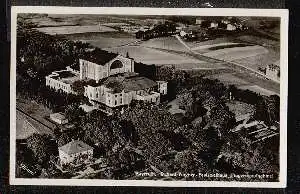 Bayreuth. Richard Wagner Festspieleshaus. Flugzeugaufnahme
