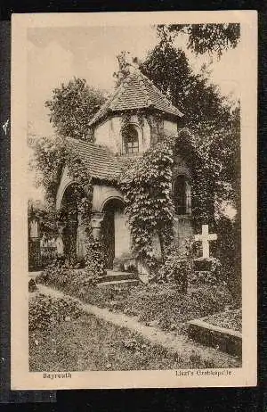 Bayreuth. Liszt's Grabkapelle