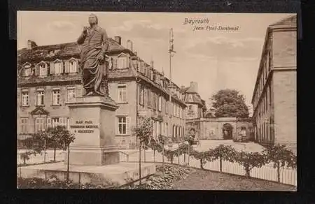 Bayreuth. Jean Paul Denkmal