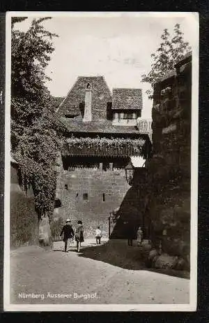 Nürnberg. Äusserer Burghof