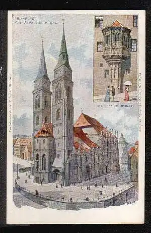 Nürnberg. Skt. Sebaldus Kirche