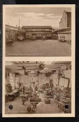 Nürnberg. Autovertrieb. Regensburgerstraße 36 38.