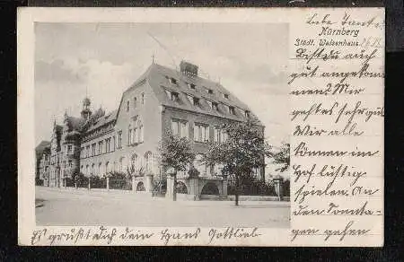 Nürnberg. Städt. Waisenhaus