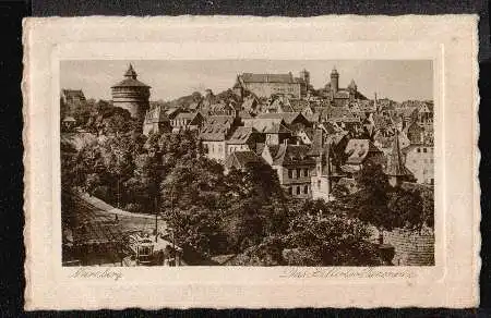 Nürnberg. Das Hallertor Panorama