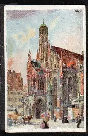 Nürnberg. Bayerische Jubiläums Landesausstellung 1906. Frauenkirche