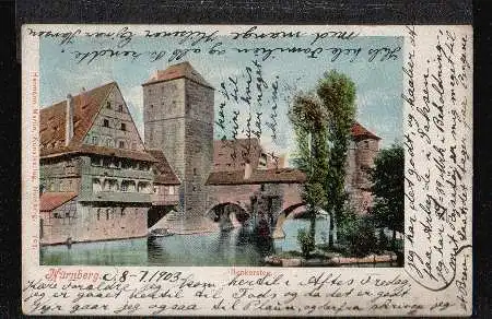 Nürnberg. Henkersteg