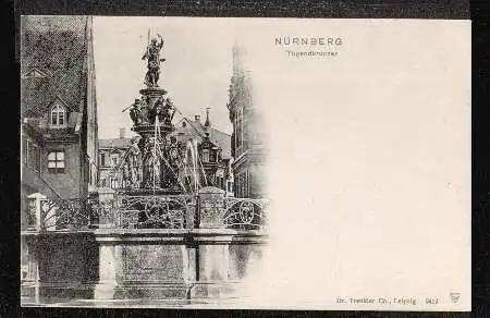Nürnberg. Tugendbrunnen