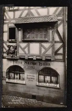 Nürnberg. Hans Sachs Haus