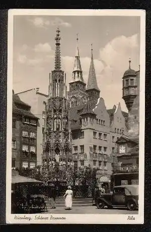 Nürnberg. Schöner Brunnen