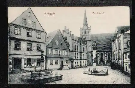 Kronach. Marktplatz