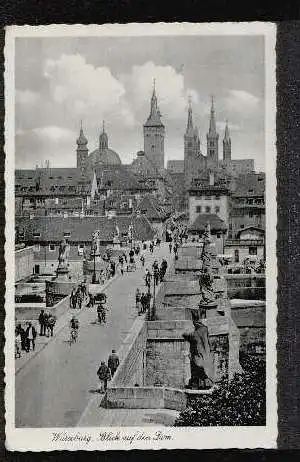 Würzburg. Blick auf den Dom