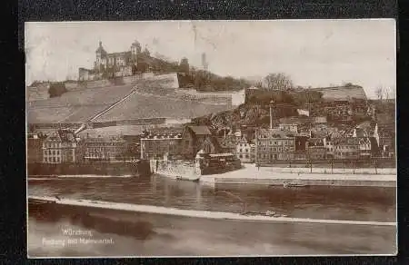 Würzburg. Festung mit Mainviertel