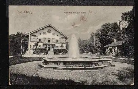 Bad Aibing. Kurhaus und Lesehalle