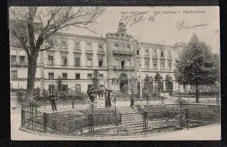 Bad Kissingen. Kgl. Kurhaus und Max Brunnen