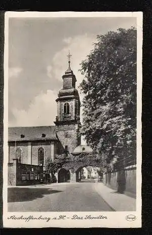 Aschaffenburg. Das Sandtor