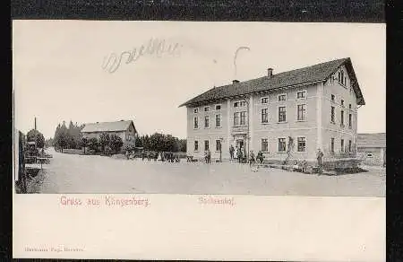 Klingenberg. Gruss aus.. Sachsenhof