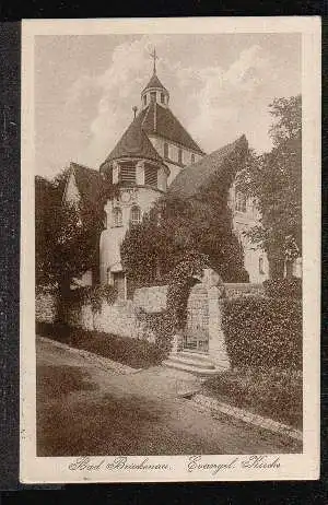 Bad Brückenau. Evangel. Kirche