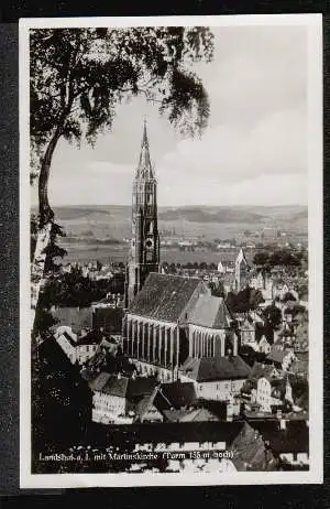 Landshut. mit Martinskirche