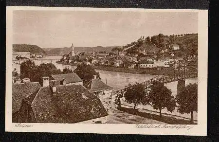 Passau. Innstadt mit Mariahilfsberg