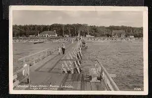 Ostseebad Grall Müritz. Seebrücke.