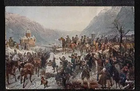 Rheinübergang der I Schlesischen Armee unter Blücher