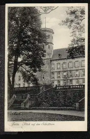 Fulda. Blick auf den Schlossturm