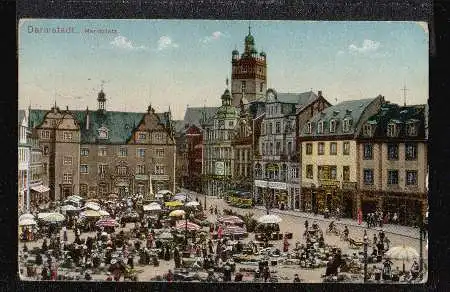 Darmstadt. Marktplatz