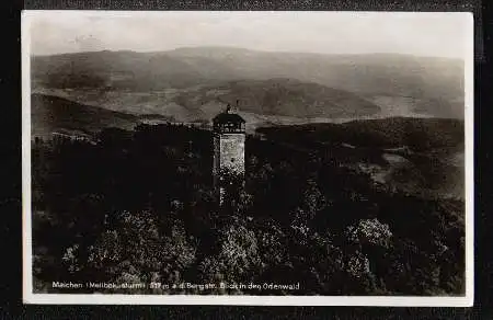 Malchen. Blick in den Odenwald