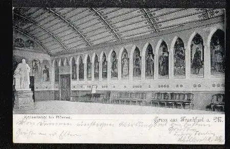 Frankfurt. Kaisersaal im Römer