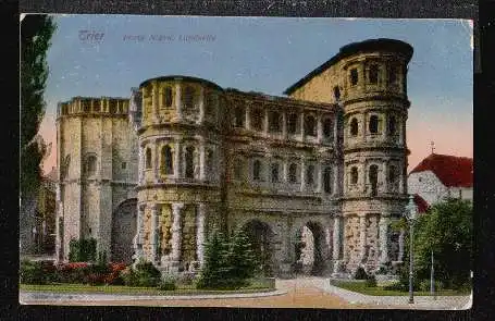 Trier. Porta Nigra. Landseite