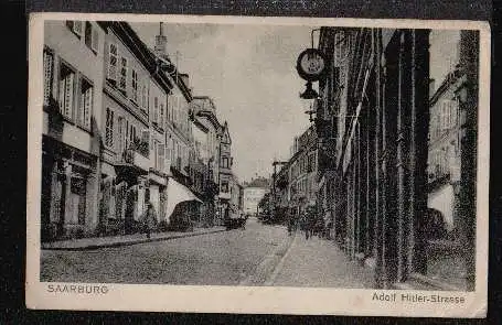 Saarburg. Adolf Hitler Str.
