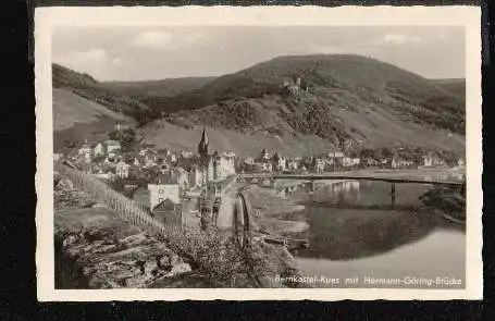 Bernkasel Kues. mit Hermann Göring Brücke