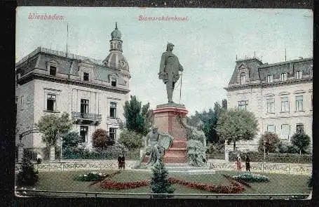 Wiesbaden. Bismarckdenkmal