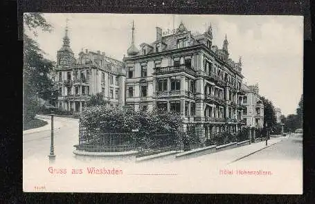 Wiesbaden. Hotel Hohenzzollern