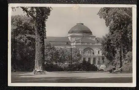 Wiesbaden. Kurgarten mit Kurhaus