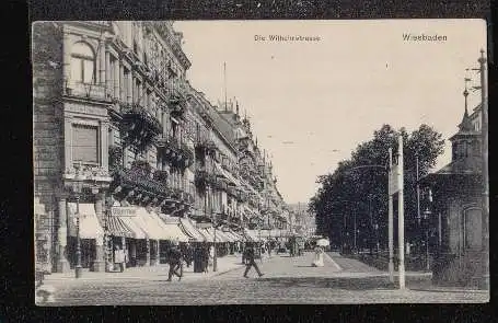 Wiesbaden. Die Wilhelmstraße