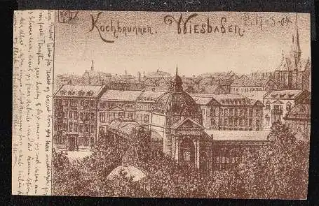 Wiesbaden. Kochbrunnen