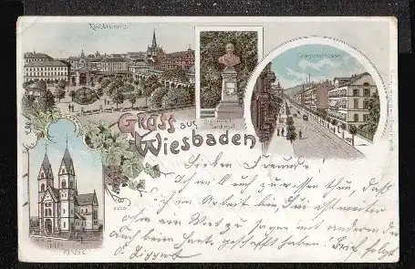 Wiesbaden. Gruss aus.