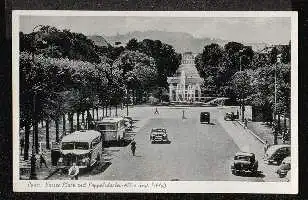 Bonn. Kaiserplatz mit Pappelsdorfer Allee