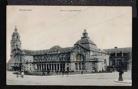 Wiesbaden. Neuer Hauptbahnhof