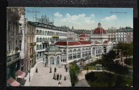 Wiesbaden. Der Kochbrunnen