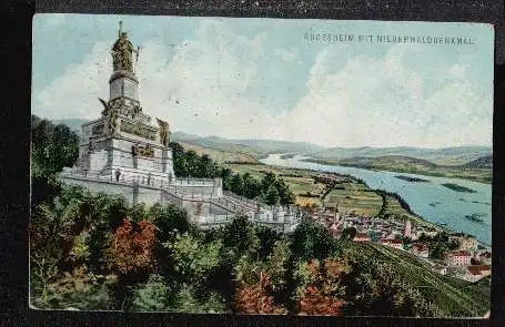 Rüdesheim. mit Niederwalddenkmal